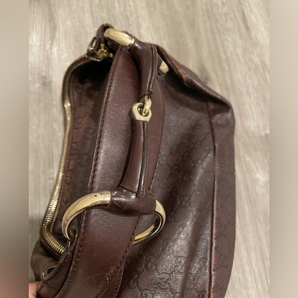 Gucci Horsebit Leather Hobo Bag - Picture 2 of 3